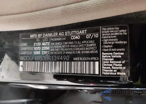 2011 Mercedes-Benz C 300 Sport 4Matic from USA, damaged, VIN WDDGF8BB3BR139490